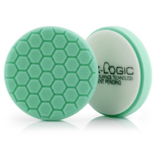 Chemical Guys HEX-LOGIC Heavy Polishing Pad - Green (5 Inch)